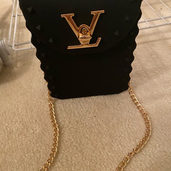 Little box like purse with the shoulder strap - Picture 2 of 3